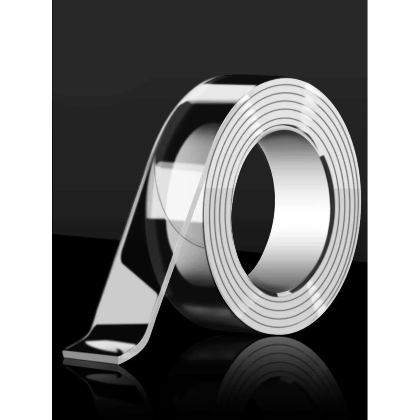 Double sided reusable tape