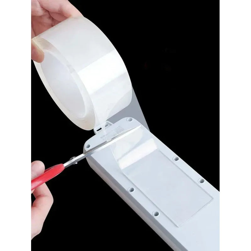 Double sided reusable tape