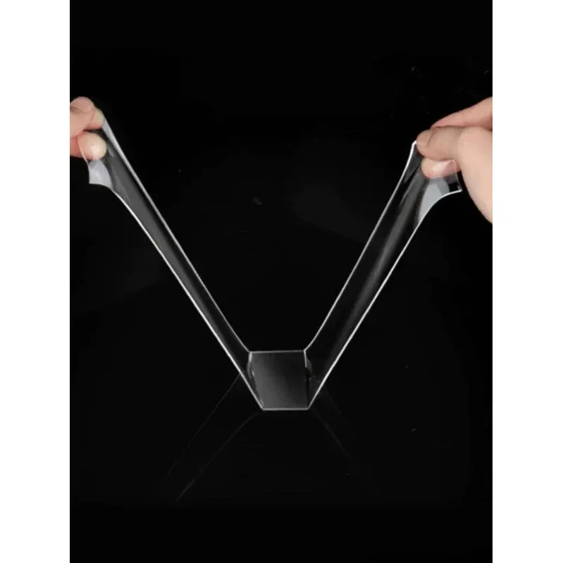 Double sided reusable tape